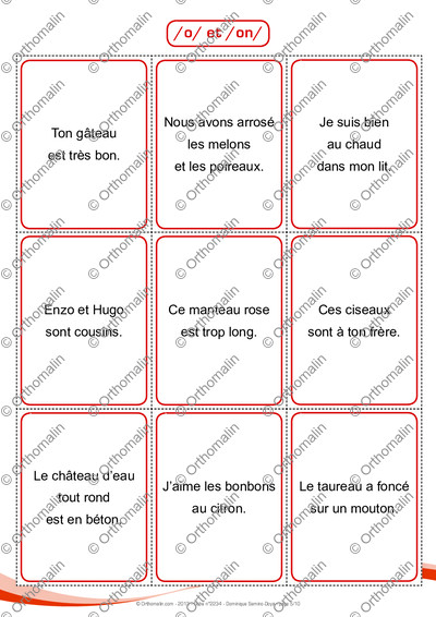 Page 5 de la fiche