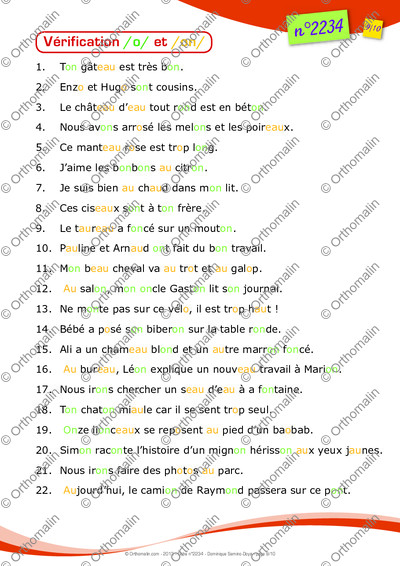 Page 9 de la fiche