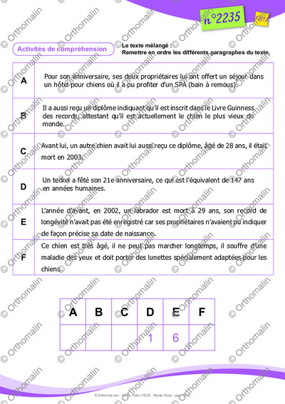 Page 12 de la fiche