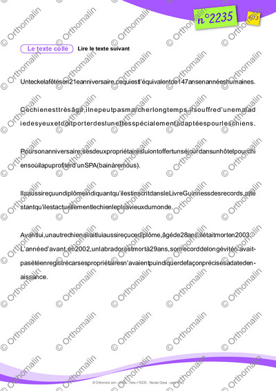 Page 4 de la fiche