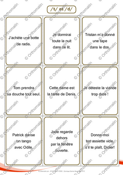 Page 2 de la fiche