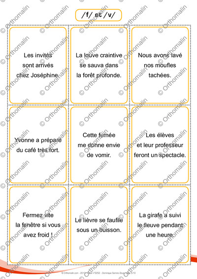 Page 5 de la fiche