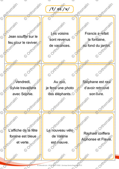Page 6 de la fiche