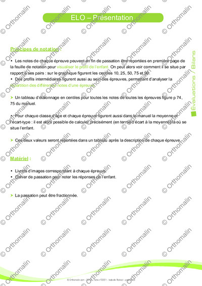 Page 3 de la fiche