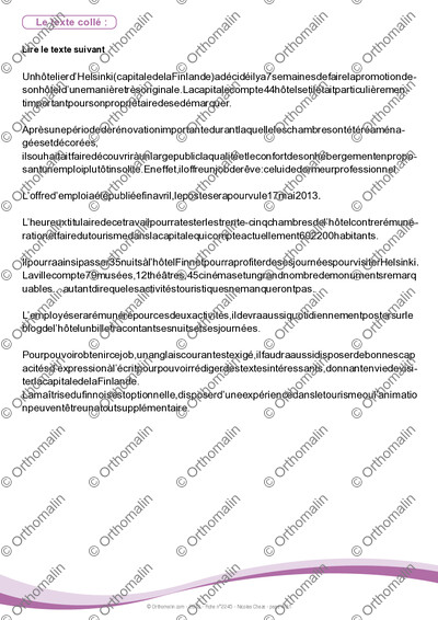 Page 4 de la fiche