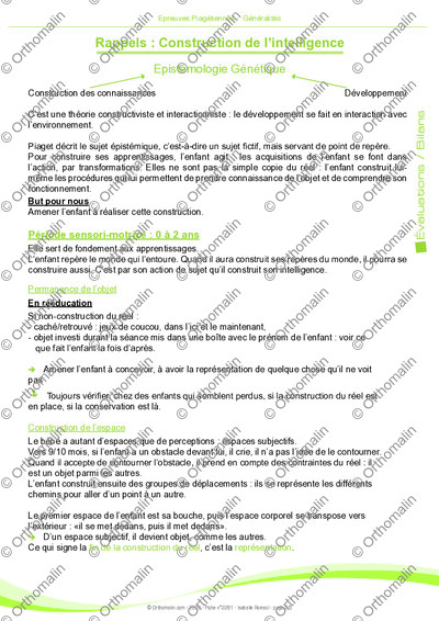 Page 2 de la fiche