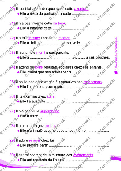 Page 4 de la fiche