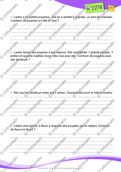 Page 2 de la fiche