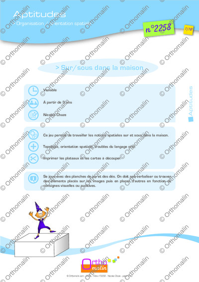 Page 1 de la fiche
