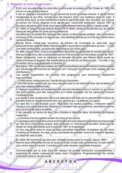 Page 11 de la fiche