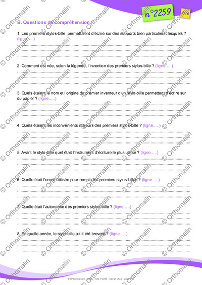 Page 4 de la fiche