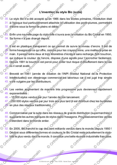 Page 7 de la fiche