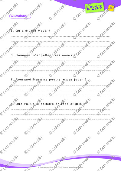 Page 7 de la fiche