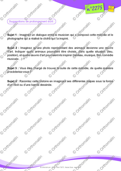 Page 16 de la fiche