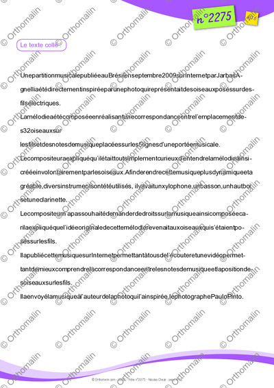 Page 4 de la fiche
