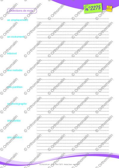 Page 10 de la fiche