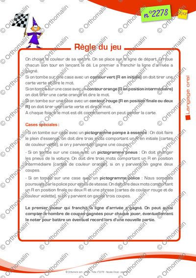 Page 2 de la fiche