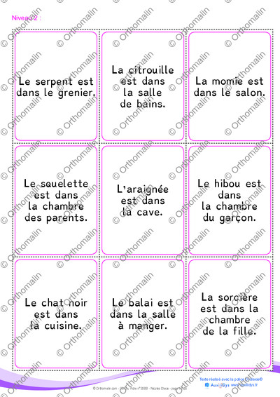 Page 11 de la fiche