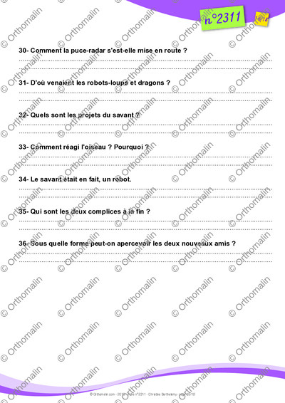 Page 16 de la fiche