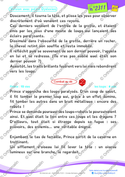 Page 8 de la fiche