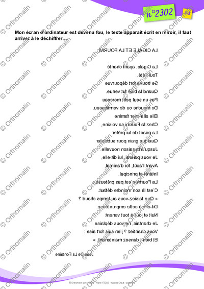 Page 4 de la fiche