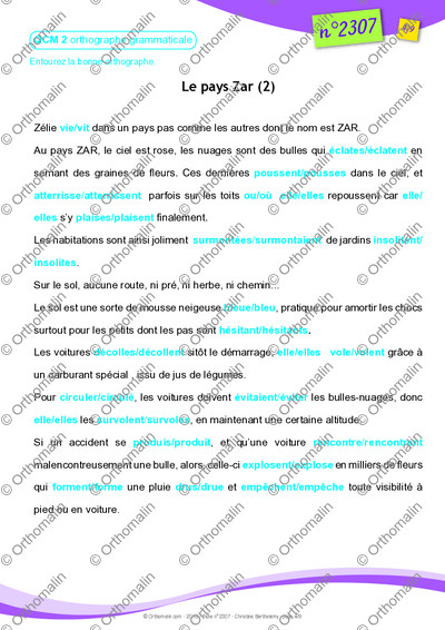 Page 4 de la fiche