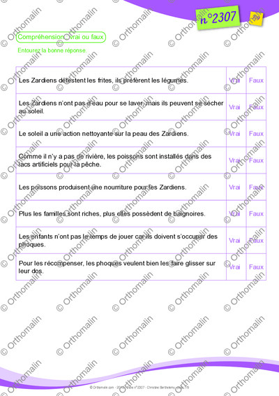 Page 7 de la fiche