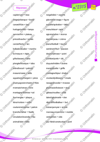 Page 7 de la fiche