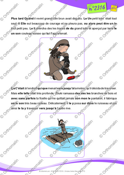 Page 5 de la fiche
