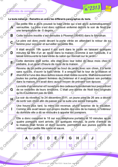 Page 15 de la fiche