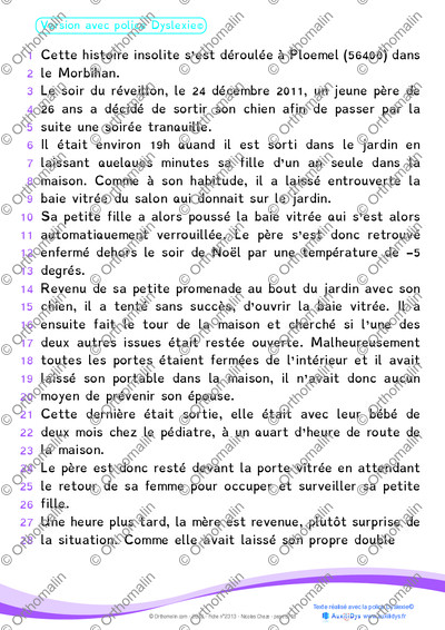 Page 3 de la fiche