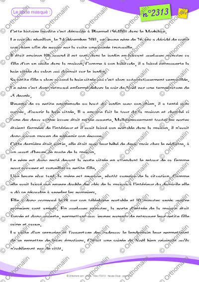 Page 6 de la fiche