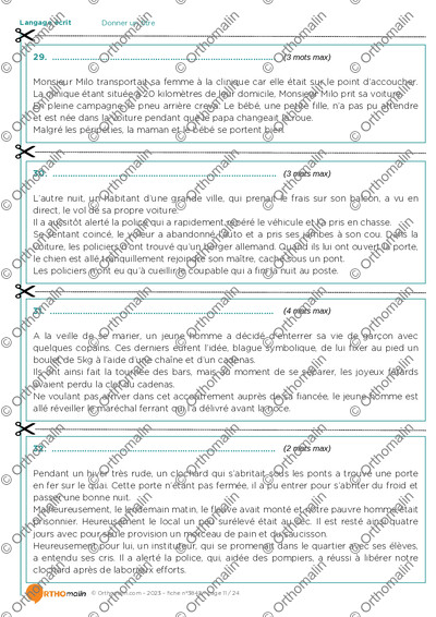 Page 11 de la fiche