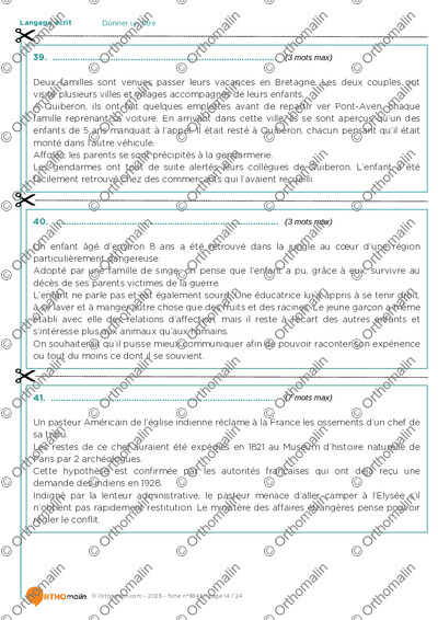 Page 14 de la fiche