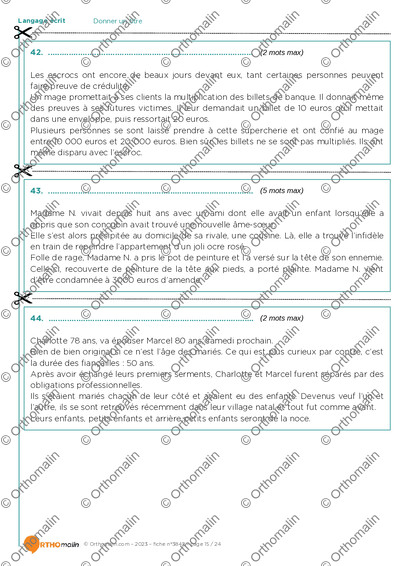 Page 15 de la fiche
