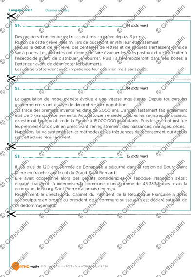 Page 19 de la fiche