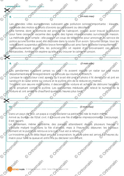 Page 4 de la fiche