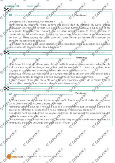 Page 8 de la fiche