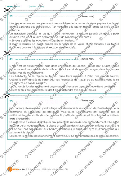 Page 9 de la fiche