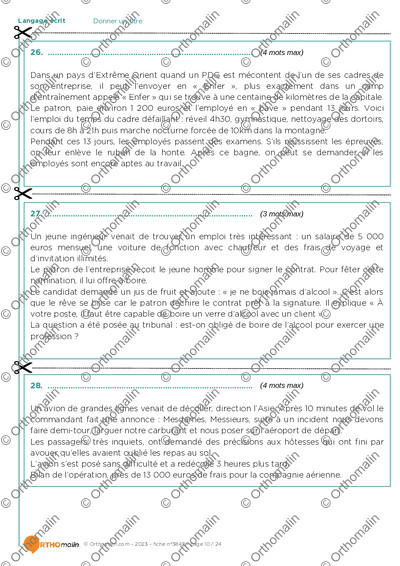 Page 10 de la fiche