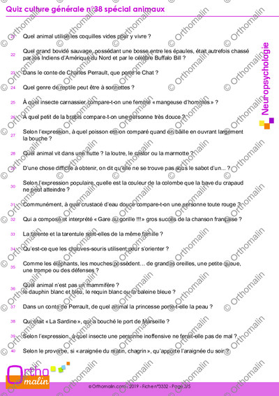 Page 3 de la fiche