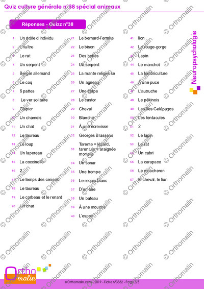 Page 5 de la fiche