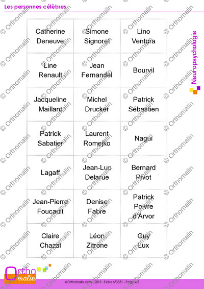 Page 4 de la fiche