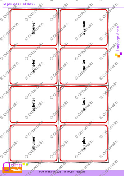 Page 3 de la fiche