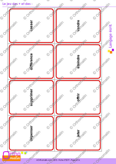 Page 6 de la fiche