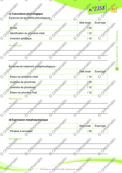 Page 4 de la fiche