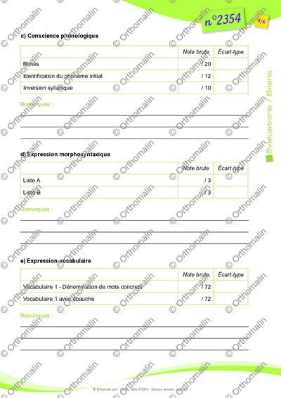Page 4 de la fiche