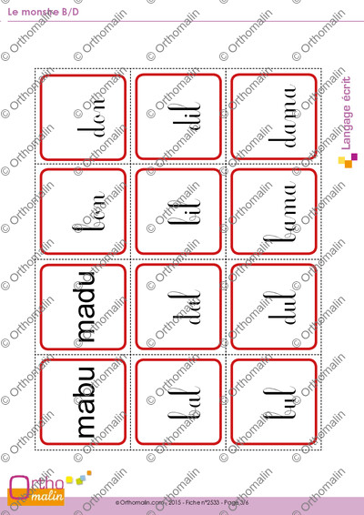 Page 3 de la fiche