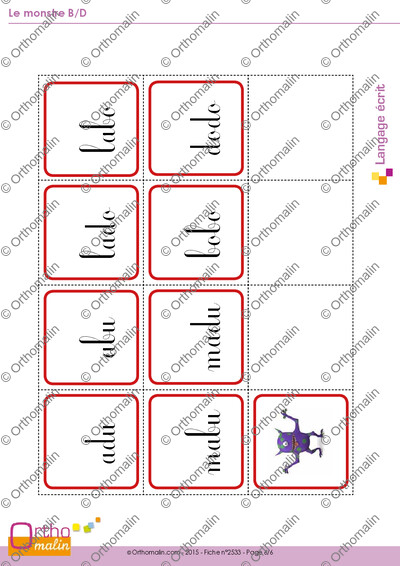 Page 6 de la fiche