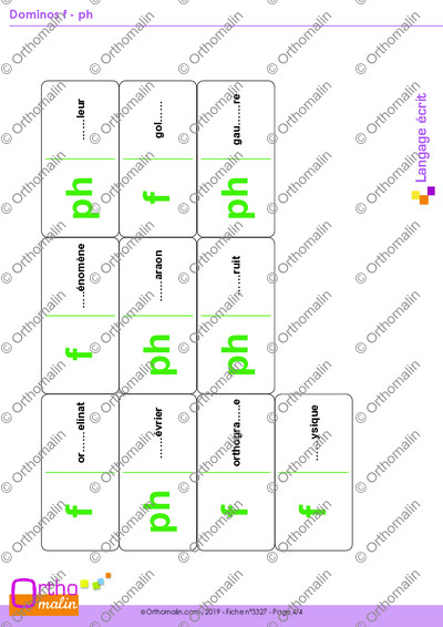 Page 4 de la fiche